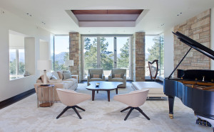 Colorado Mountain Home Sitting Room
